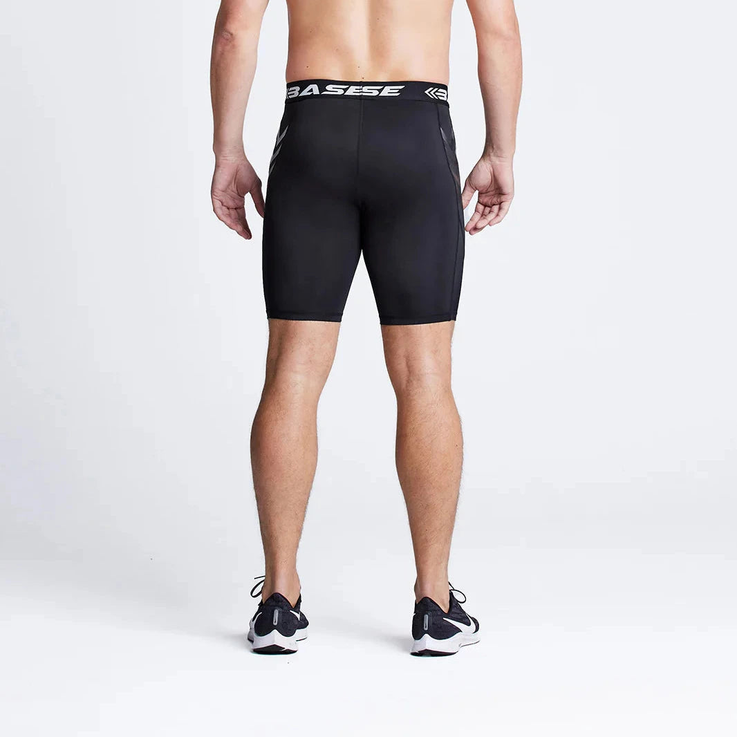 BASE Men's Endurance Compression Shorts - Black