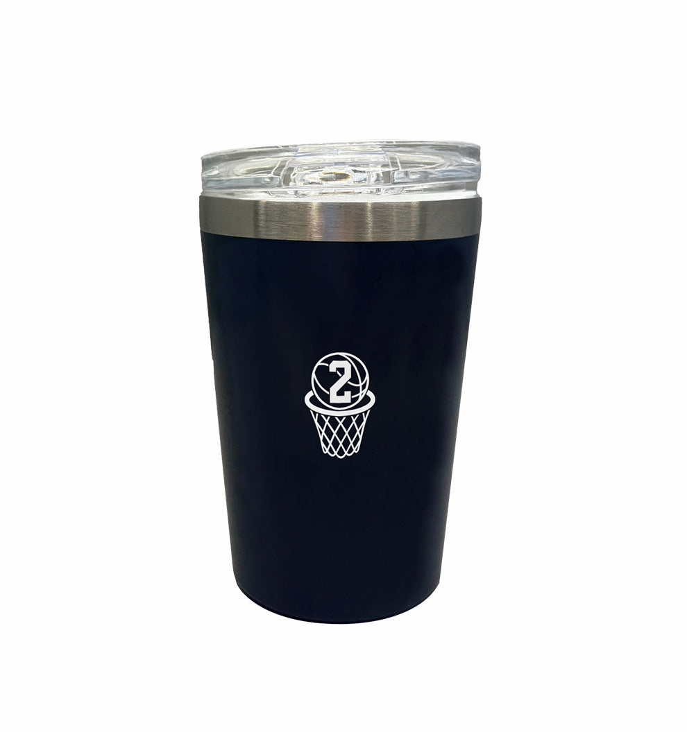 2026 QLD Basketball Coffee Tumbler - NAVY/ORANGE