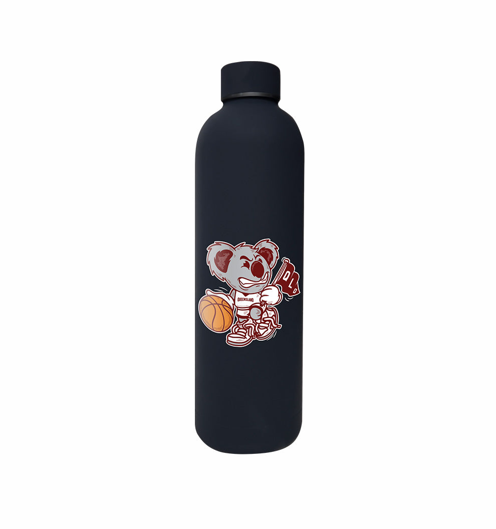 2025 We Are QLD Stainless Steel Water Bottle 750ml - Black