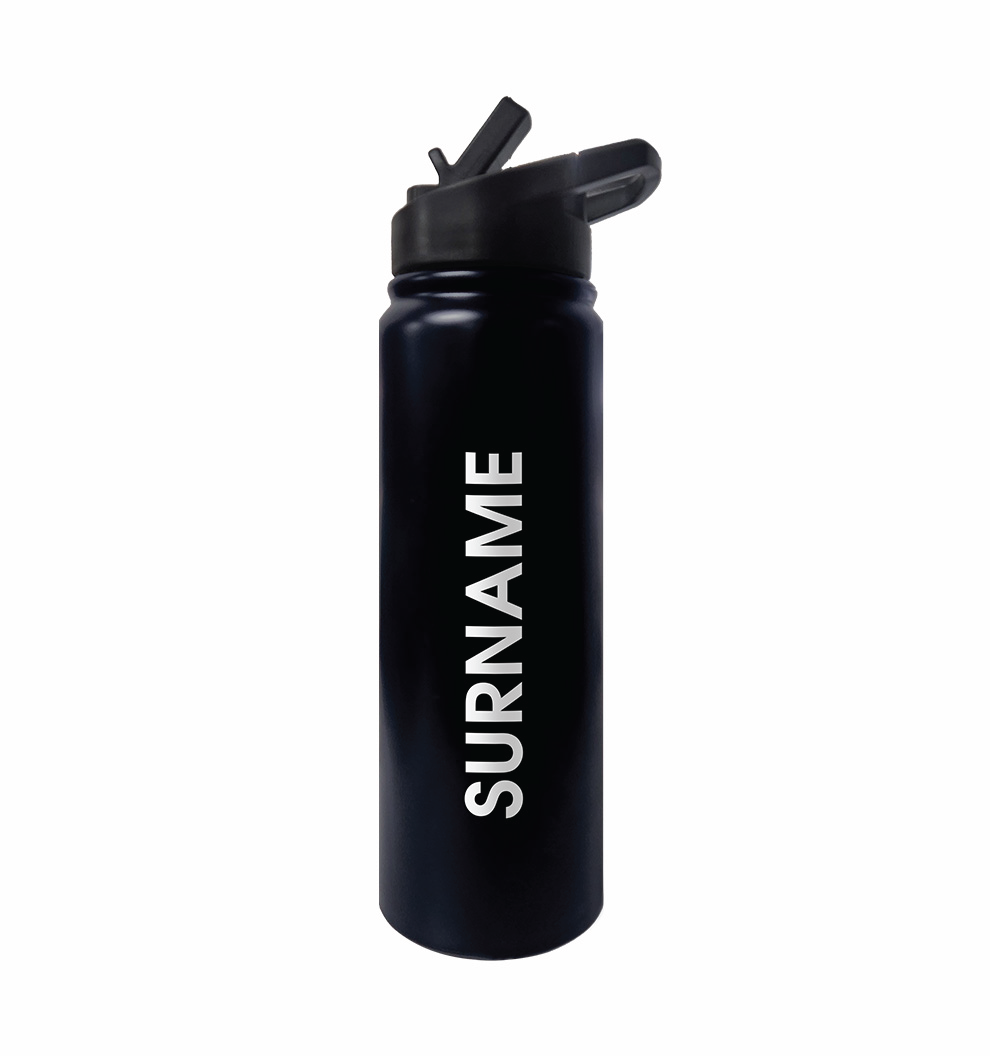 2026 QLD Basketball Pro-steel Bottle - NAVY/ORANGE