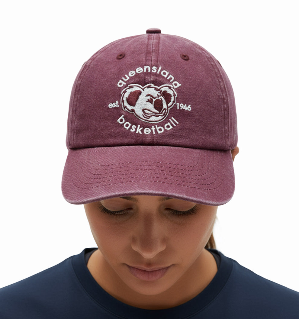 2026 QLD Basketball Vintage Koala Cap