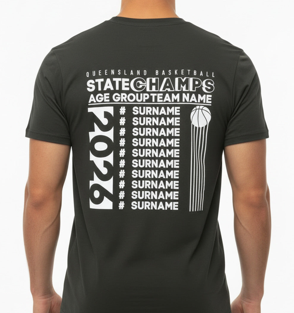 TEAM PACK State Champs Team Event T-shirt - COAL