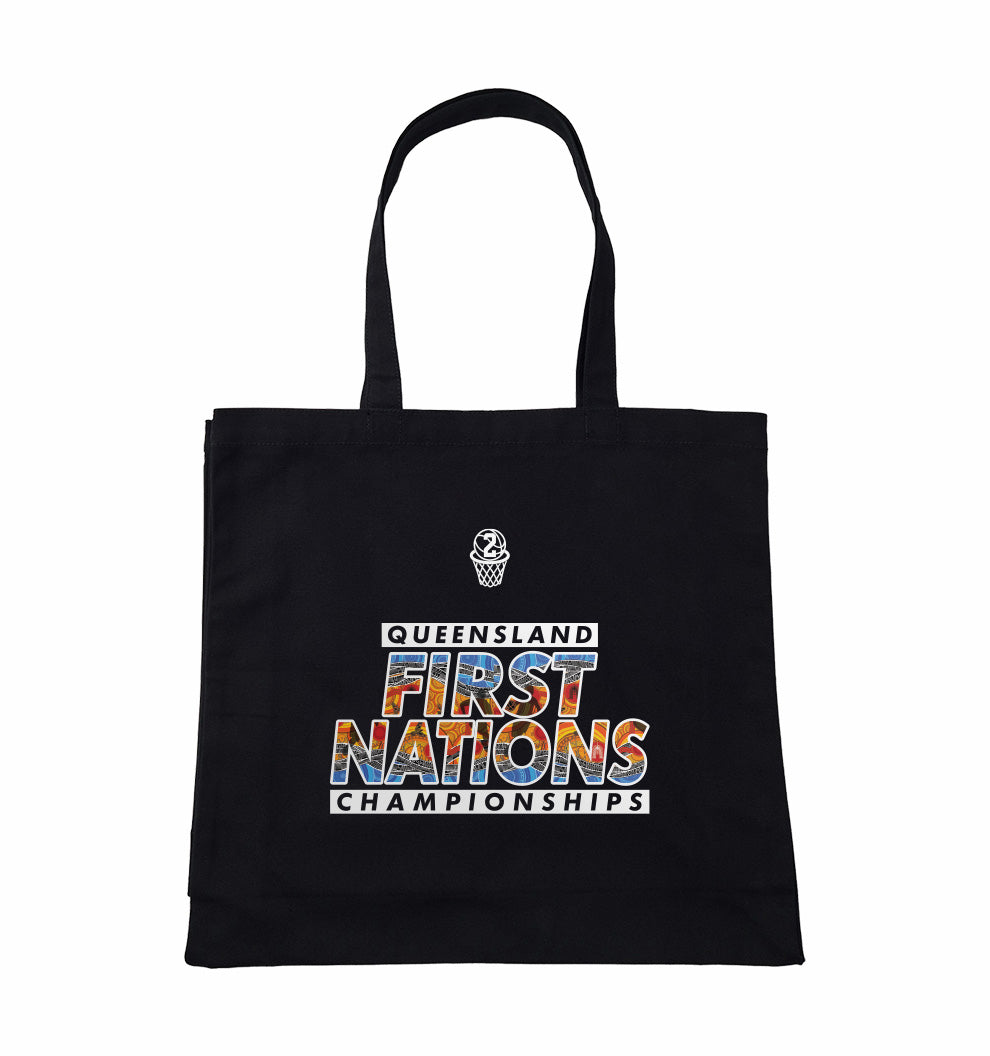 First Nations Tote Bag - Black