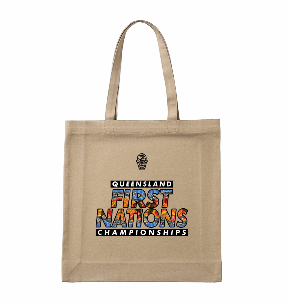 First Nations Tote Bag - Oak