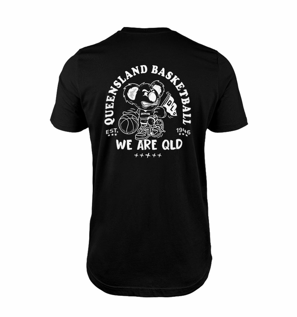 WE ARE QLD Tshirt - BLACK