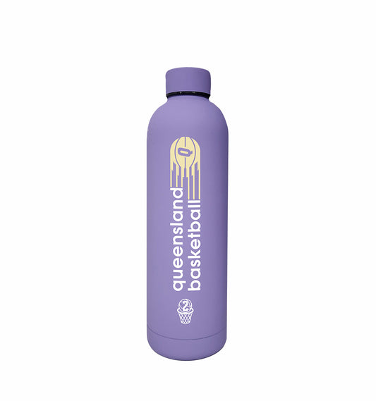2026 QLD Basketball Hydro Soft Bottle 750ml - LAVENDER