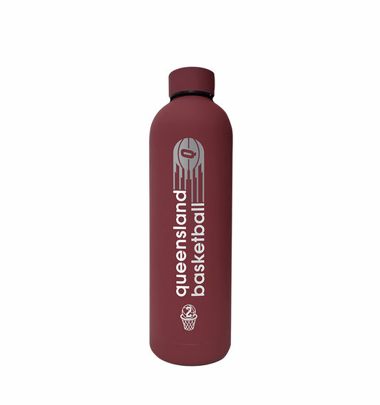 2026 QLD Basketball Hydro Soft Bottle 750ml - MAROON