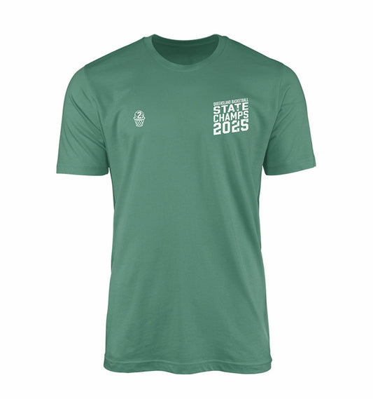 2025 State Champs Event Tee - Coastal Green