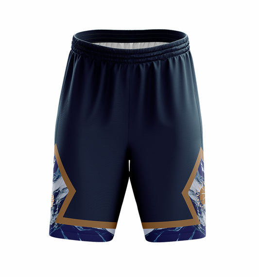 2025 Unisex Event Basketball Shorts - Marble