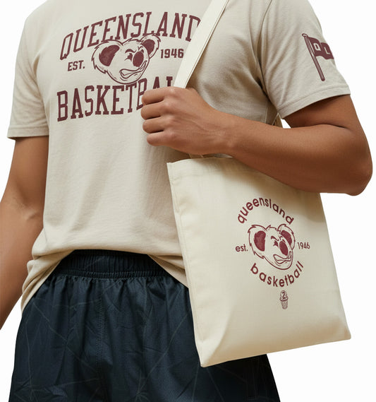 2026 Koala State Champs Tote Bag - NATURAL