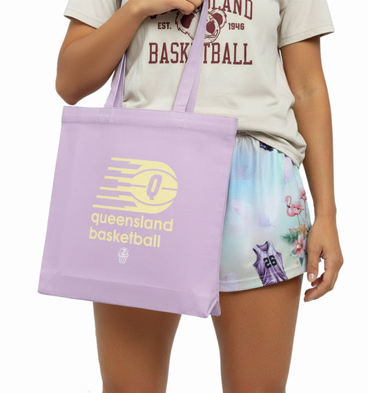 2026 QB State Champs Tote Bag - LAVENDER
