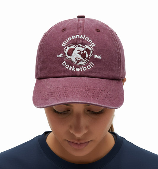 2026 QLD Basketball Vintage Koala Cap