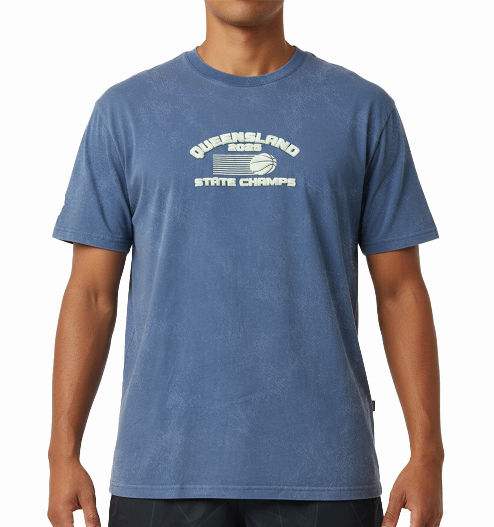 2026 State Champs Event T-shirt - VINTAGE BLUE