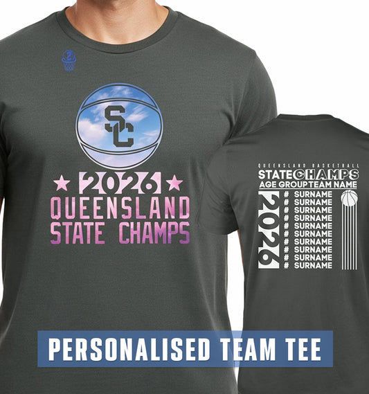 TEAM PACK State Champs Team Event T-shirt - CHARCOAL
