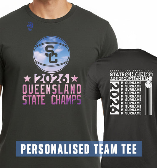 TEAM PACK State Champs Team Event T-shirt - COAL