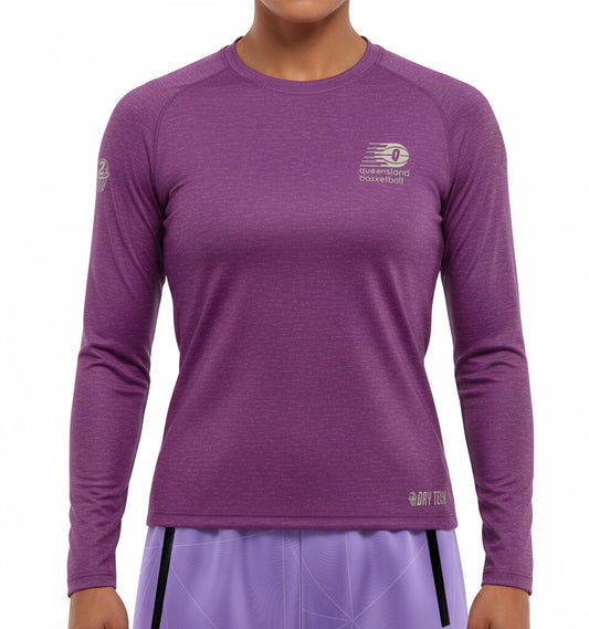2026 L/S Dry Tech T-shirt - PURPLE