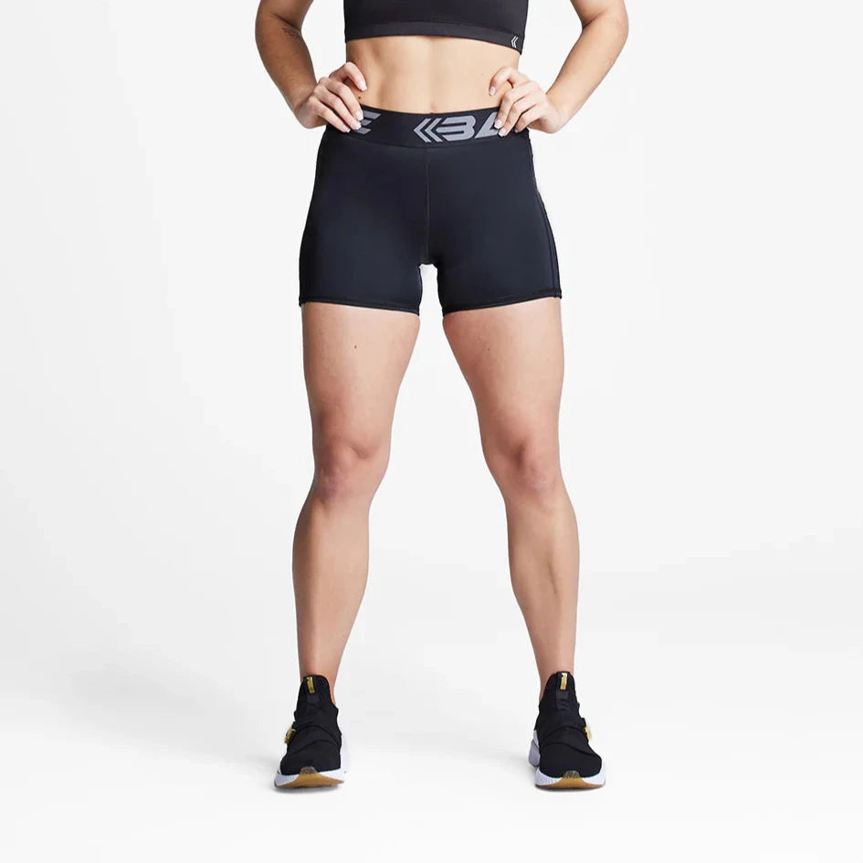 BASE Women's 3" Pro Training Shorts - Black